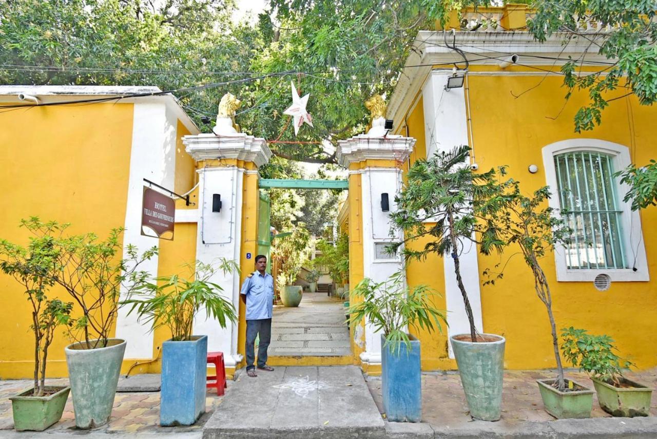 Hotel Villa Des Gouverneurs 蓬蒂切里 外观 照片